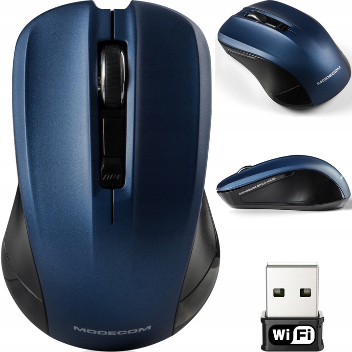 MYSZKA BEZPRZEWODOWA OPTYCZNA DO KOMPUTERA MYSZKA DO LAPTOPA DUŻY ZASIĘG