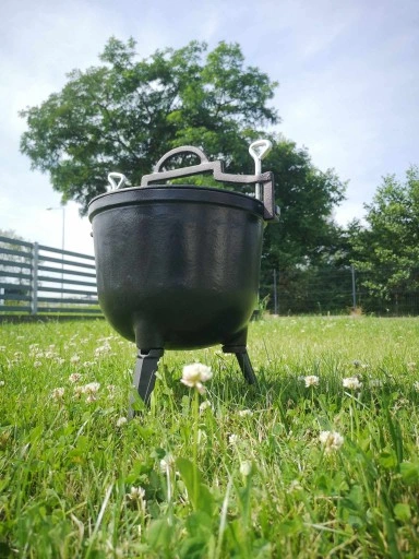 KOCIOŁEK ŻELIWNY EMALIOWANY garnek BLUMMENFELD 10L