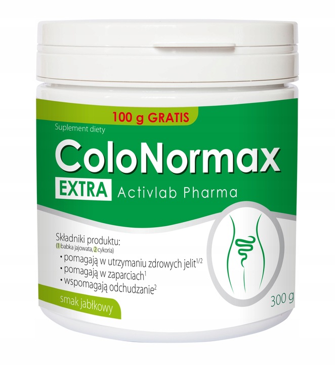 ColoNormax Extra 300g Activlab, błonnik, zaparcia
