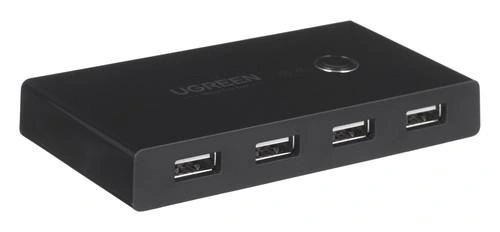UGREEN Adapter Hub Switch Przełącznik Rozgałęźnik USB 4x USB-A 2.0 480Mbps