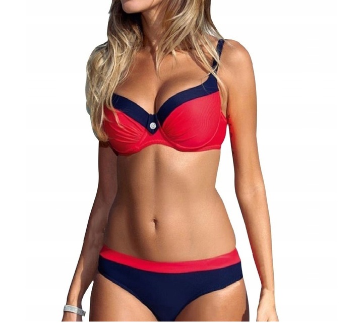 STRÓJ KĄPIELOWY BIKINI PUSH UP DWUCZĘŚCIOWY MODELUJĄCY