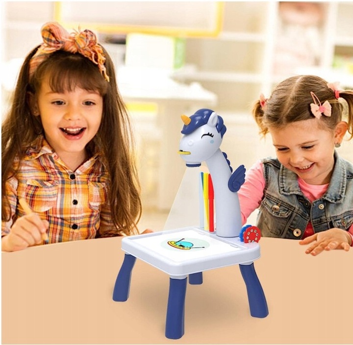 PROJEKTOR RZUTNIK DO NAUKI RYSOWANIA ZE SLAJDAMI