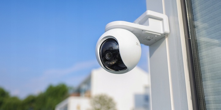 Kamera zewnętrzna z panelem solarnym obrotowa EZVIZ HB8 2K+ 4MP Kamera WiFi