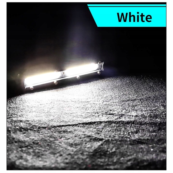 Zestaw 2x Halogen lampa robocza BAR LED 24W 12-24V