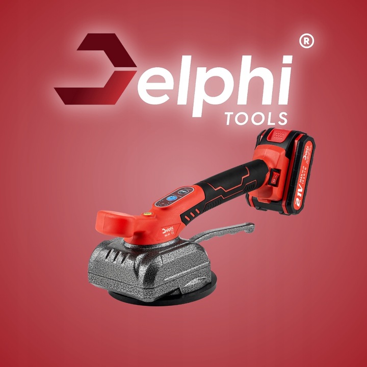 PRZYSSAWKA WIBRUJĄCA DO PŁYTEK WIBRATOR DO POZIOMOWANIA 2xAKU MOCNA