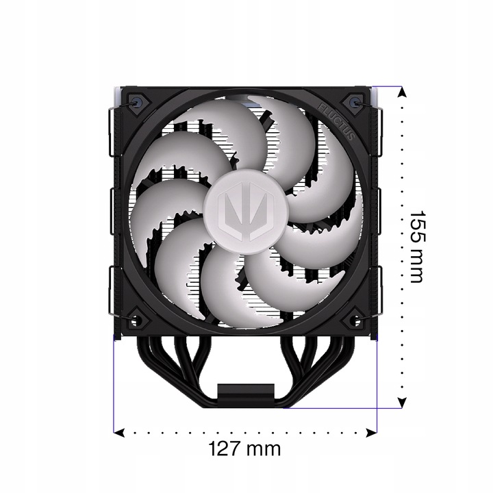Chłodzenie procesora powietrzem ENDORFY Fera 5 Black ARGB, 120mm, TDP 220W