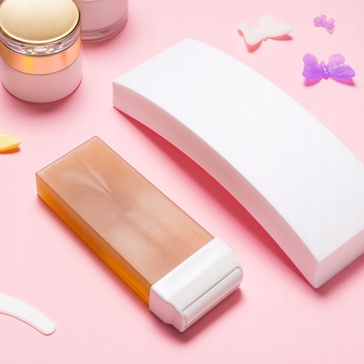 ItalWax 2x WOSK DO DEPILACJI W ROLCE 100ml + PASKI PODGRZEWACZ do