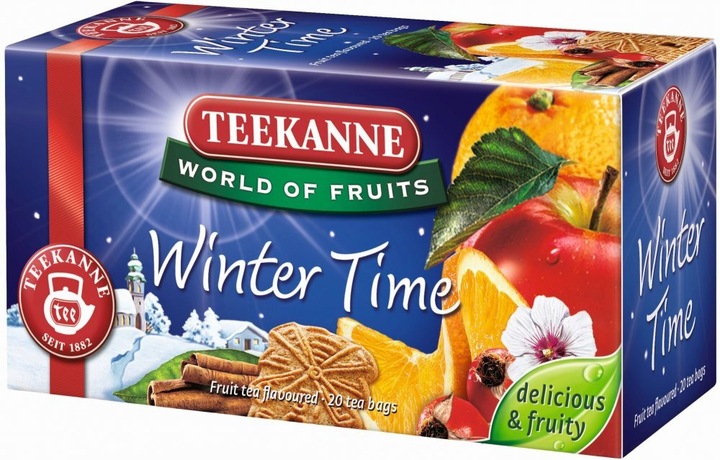 Herbata owocowa ekspresowa Teekanne Winter Time 20 kopert x 16 SZT