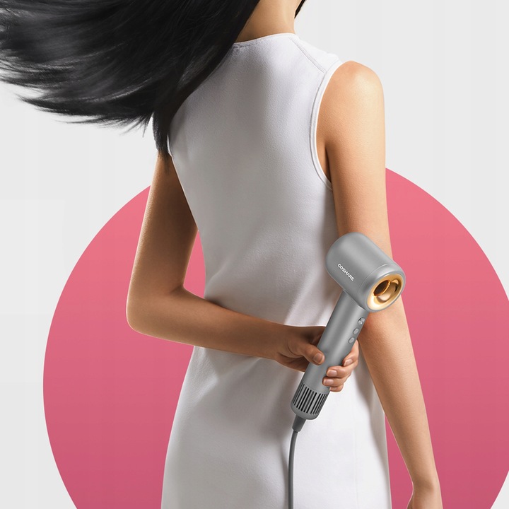 Mocna Suszarka do Włosów COSHARE EssenceRing SuperFlow1 PRO Jonizacja 1600W