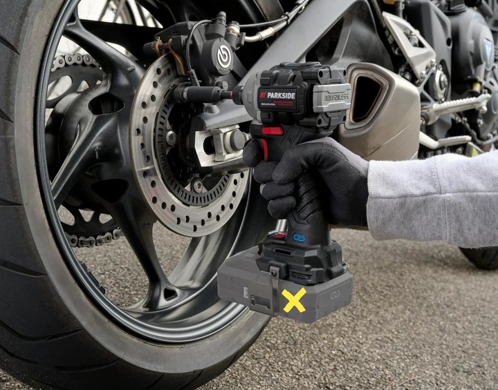 PARKSIDE PERFORMANCE zakrętarka udar 226Nm PDSSAP 20 D3 klucz udarowy