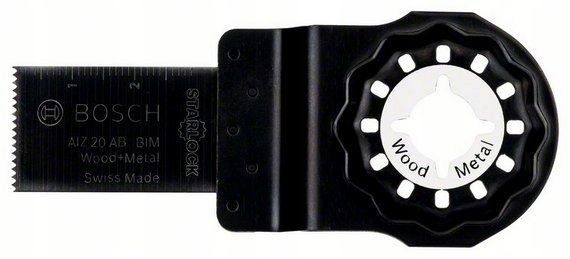 Zestaw 6 sztuk brzeszczotów osprzętu do GOP i PMF BOSCH STARLOCK