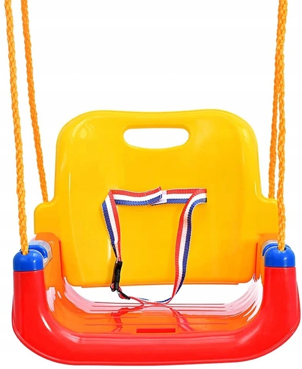 4w1 huśtawka kubełkowa modułowa dla dzieci pasy ogrodowa do pokoju 6m-7lat