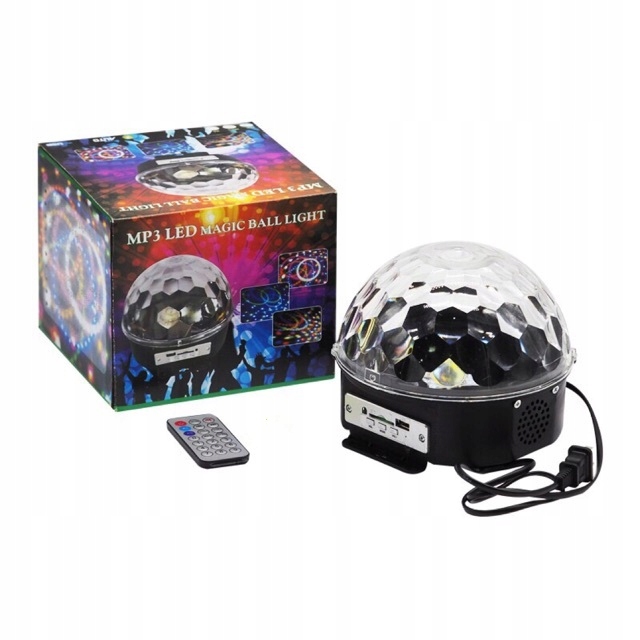 PROJEKTOR XXL KULA DISCO+PILOT +BLUETOOTH +GŁOŚNIK