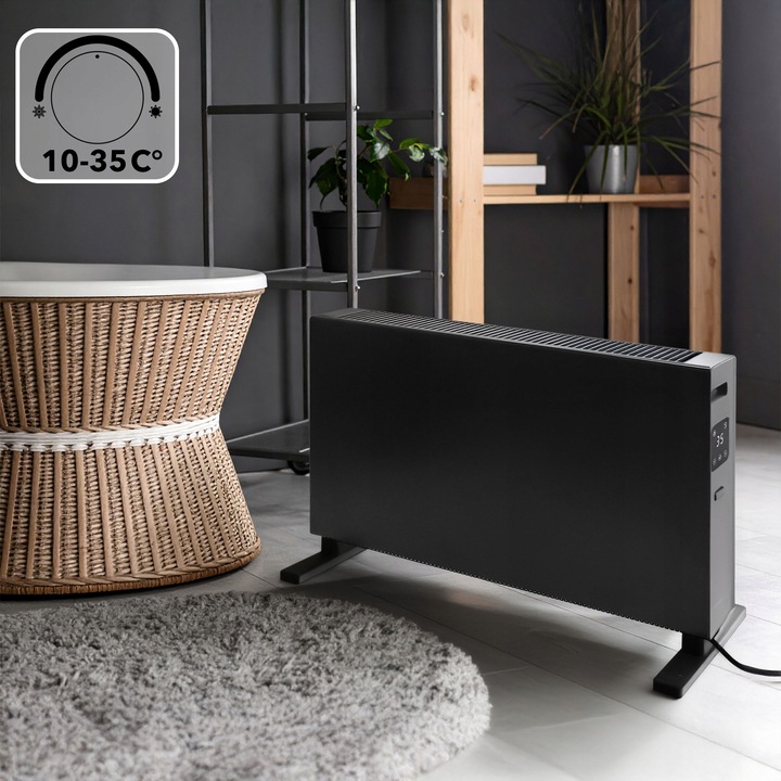 Grzejnik elektryczny konwektorowy EBERG DEXO 2000W WiFi termostat LED pilot