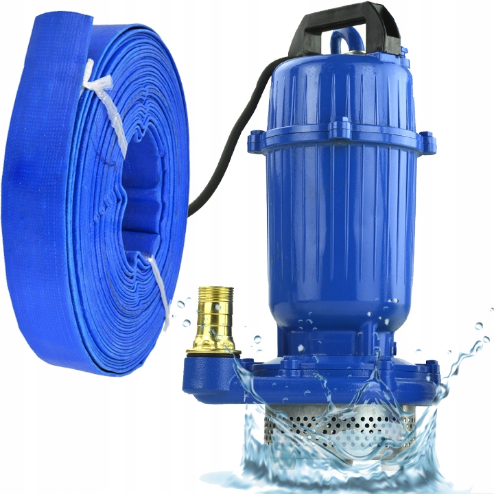 POMPA GLEBINOWA ZANURZENIOWA DO WODY CZYSTEJ BRUDNEJ SZAMBA SCIEKÓW Z WĘZEM