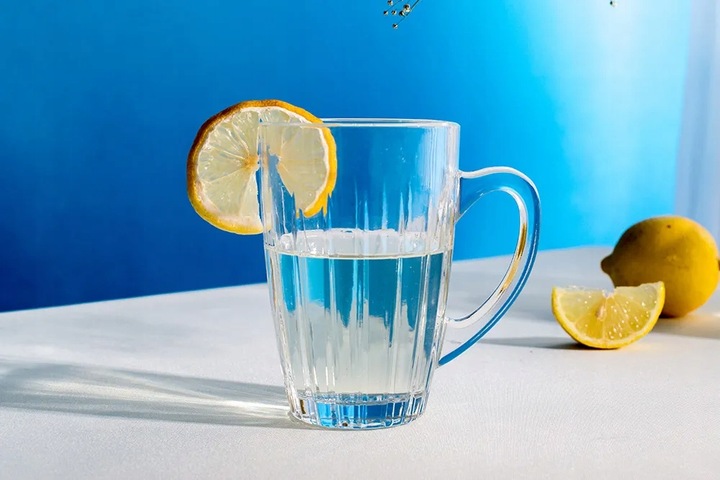 Zestaw 6 szklanek z uchem kubki do kawy latte Altom Design Venus 350 ml