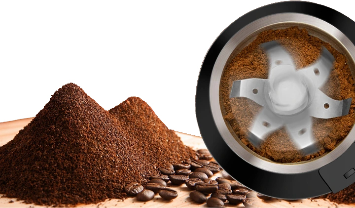 MŁYNEK ELEKTRYCZNY AIGOSTAR DO KAWY DO ZIAREN ZIÓŁ ORZECHÓW 200W