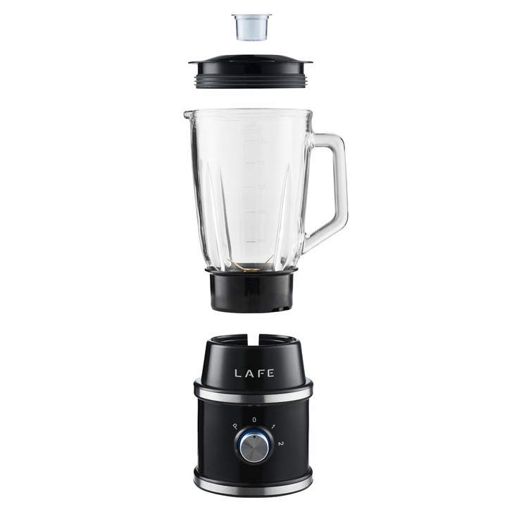 Blender Kielichowy Szklany do koktajli mikser Mocny1300W 1,5L Kruszy Lód
