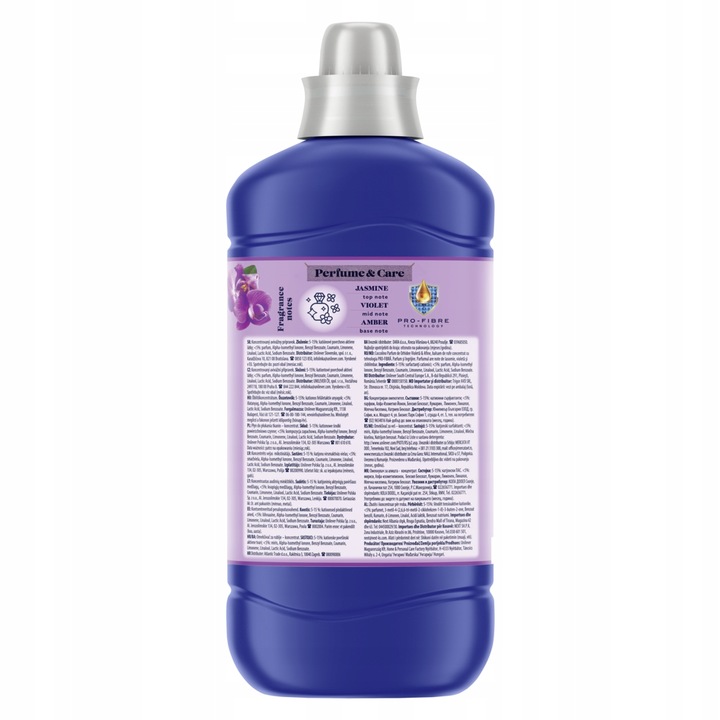 Coccolino Płyn do płukania tkanin ubrań Perfume&Care MIX 4x1275 ml