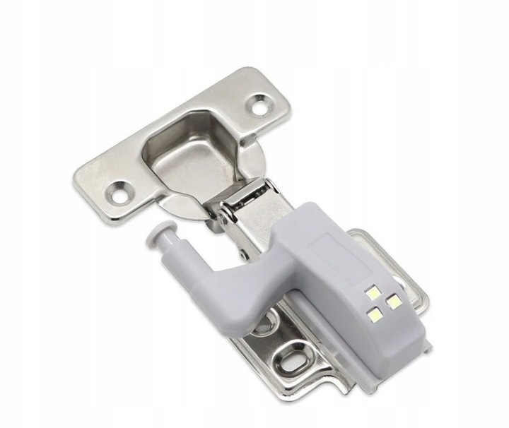 10x LAMPKA LED DO SZAFKI NA ZAWIAS DRZWI + BATERIA
