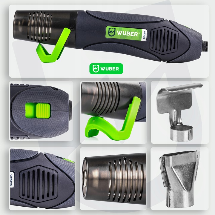 MINI OPALARKA ELEKTRYCZNA Z REGULACJĄ 2 BIEGI 350°C GORĄCE POWIETRZE