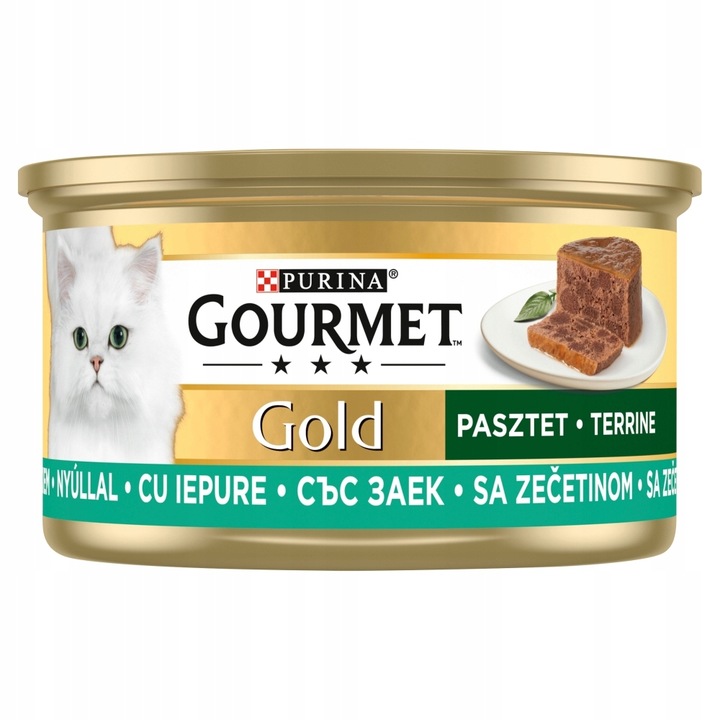 Purina Gourmet Gold Karma pasztet z królika 24x85g