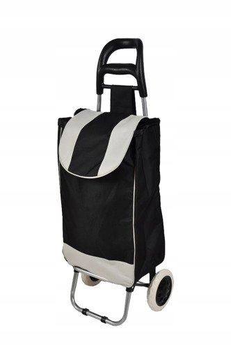 WÓZEK TORBA NA ZAKUPY NA KÓŁKACH SKŁADANY + POTRÓJNE KOŁA NA SCHODY