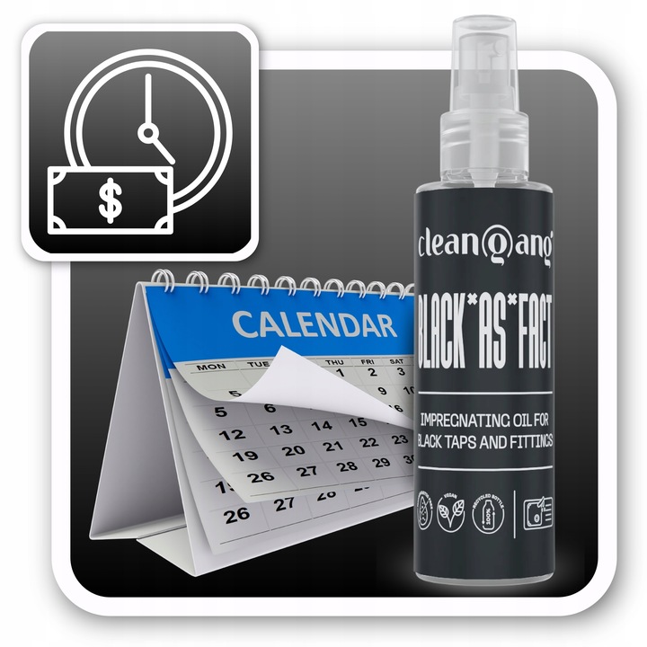 IMPREGNAT do zlewozmywaków CZARNYCH GRANITOWYCH pielęgnacja nabłyszczacz