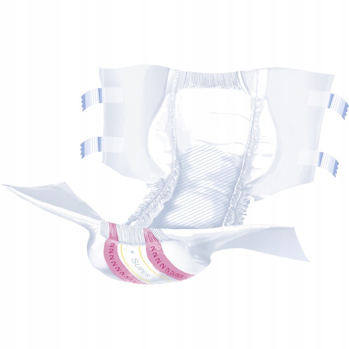 Super Seni Quatro pieluchy dla dorosłych rzepy L