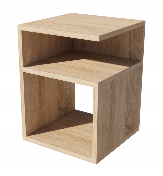 Szafka nocna szóstka,stolik bez szuflad,dąb sonoma