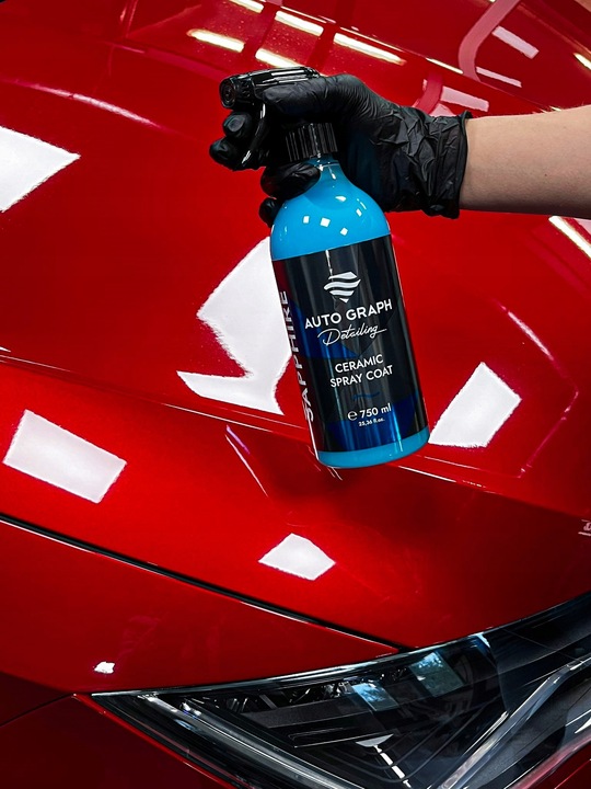 AUTO GRAPH SAPPHIRE 750 ml Ceramic Spray WET LOOK + OCHRONA LAKIERU SiO2
