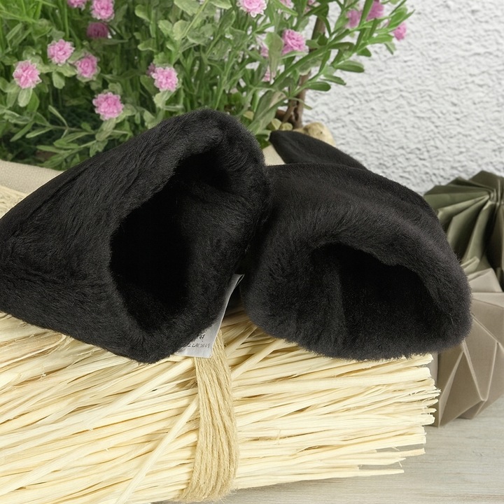 zimowy KOMPLET damski CZAPKA + KOMIN + RĘKAWICZKI DOTYKOWE ciepły