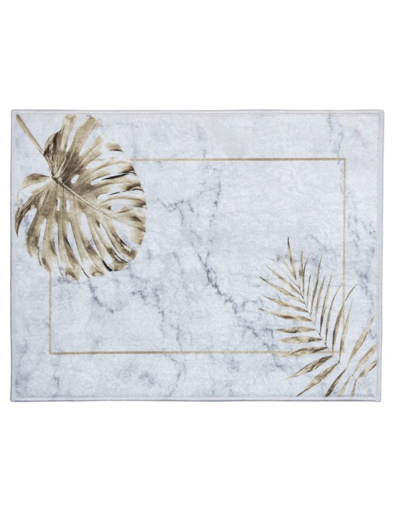 KOMPLET DYWANIKI ŁAZIENKOWE 2 szt ANTYPOŚLIZGOWE MODNY WZÓR ZESTAW