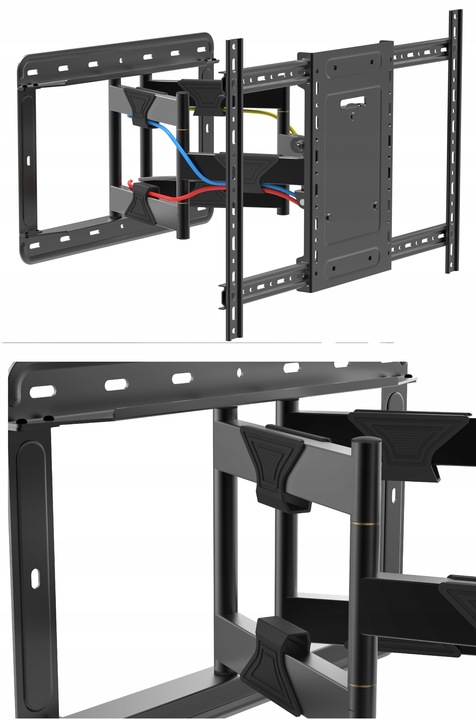 Ultra Mocny Uchwyt do Telewizora Wieszak TV 32-100 cale TEST 80 kg