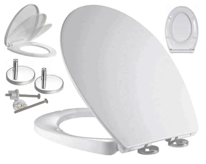 Deska Sedesowa Klozetowa WC Wolnoopadająca DO KOŁO ROCA CERSANIT