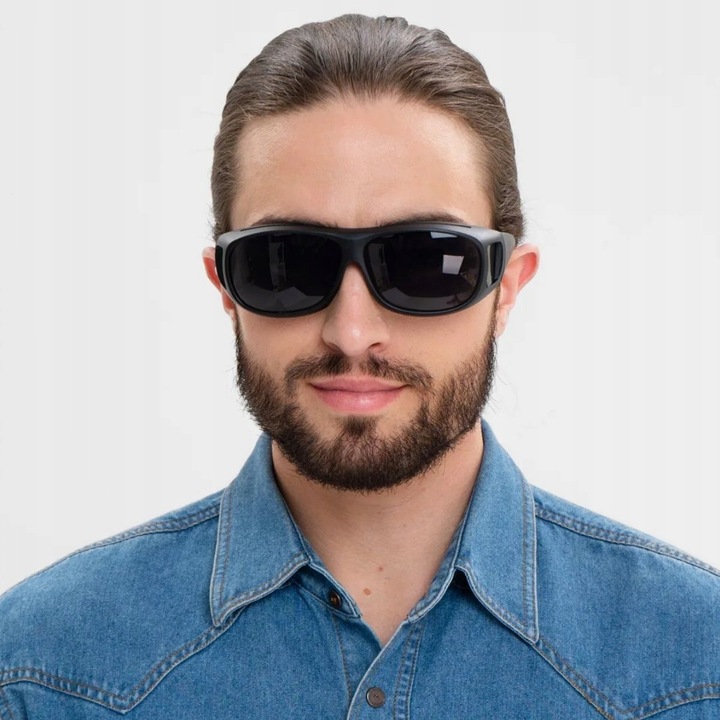 Okulary Przeciwsłoneczne Żółte Rowerowe do Jazdy Samochodem Nocą i w Dzień