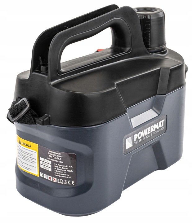 OPRYSKIWACZ AKUMULATOROWY CIŚNIENIOWY OGRODOWY LEKKI LANCA 2,5AH