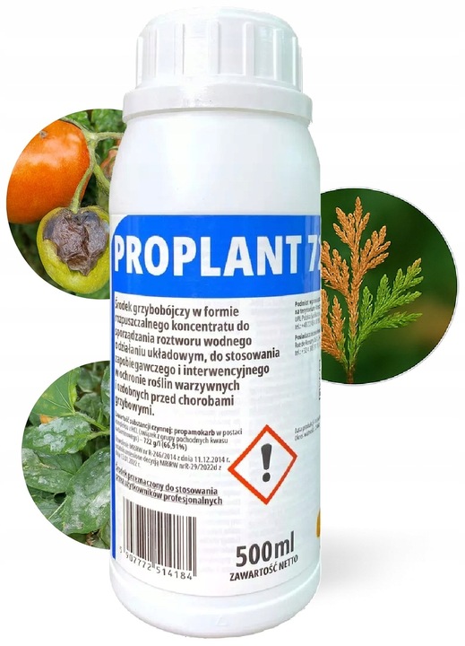 Proplant 722 SL 500ml UPL zgorzel iglaki mączniak rzekomy fytoftoroza