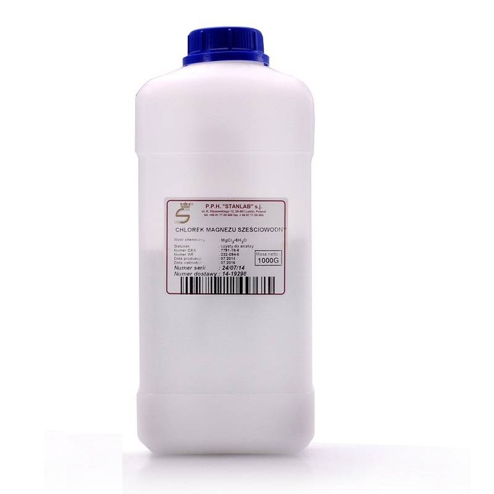 CHLOREK MAGNEZU SZEŚCIOWODNY CZDA STANLAB 1Kg 1000G