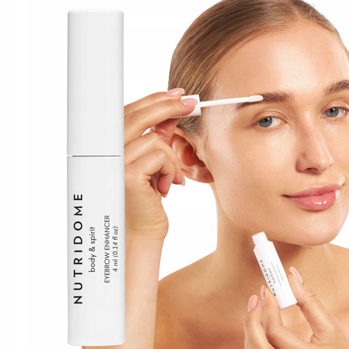 ODŻYWKA serum DO BRWI PRZYSPIESZA wzrost POGRUBIA WZMACNIA NUTRIDOME 4ml