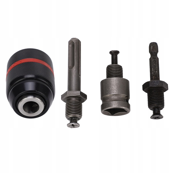 UCHWYT WIERTARSKI BEZKLUCZOWY SAMOZACISKOWY 1/2 + ADAPTER x3