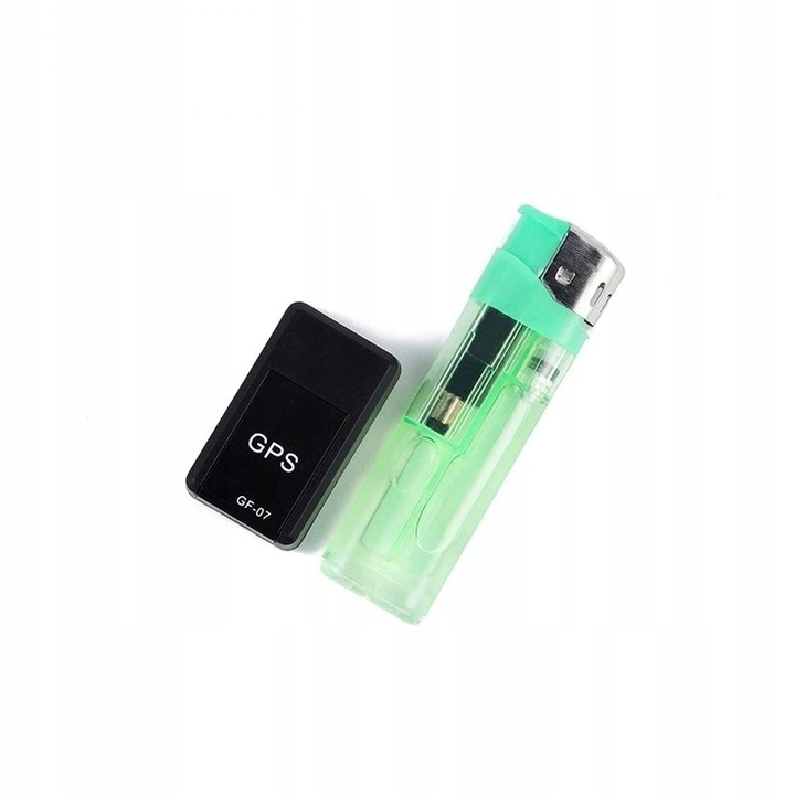 MINI LOKALIZATOR GPS GF-07 MAGNES PODSŁUCH 400mAh SERWER APP BEZ