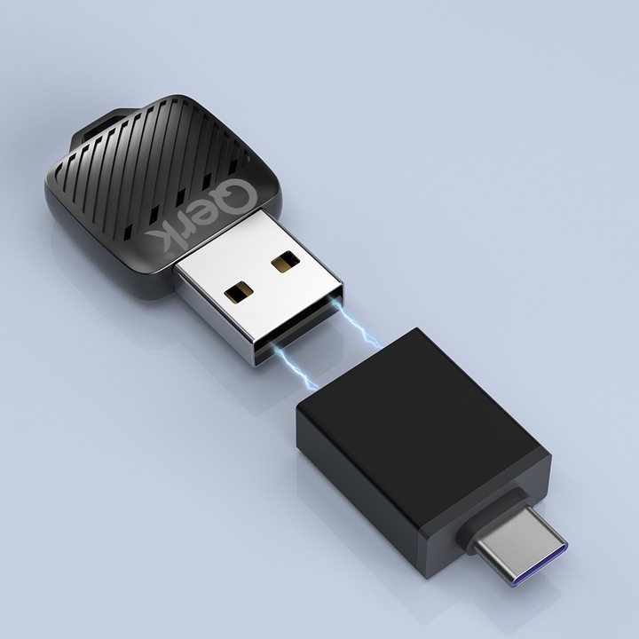 Super Adapter Android Auto Bezprzewodowy Wifi 6 Bluetooth 5.4 USB c