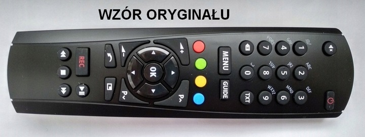 PILOT DEKODER KABLÓWKA NETIA N5200 N7700 ZAMIENNIK