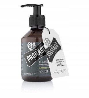 Proraso Cypress & Vetyver Szampon do brody 200 ml