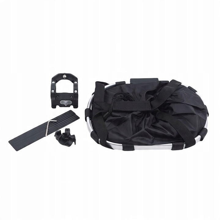 KOSZYK NA KIEROWNICĘ DO ROWERU ROWEROWY NIEPRZEMAKALNY TORBA 11L ZESTAW