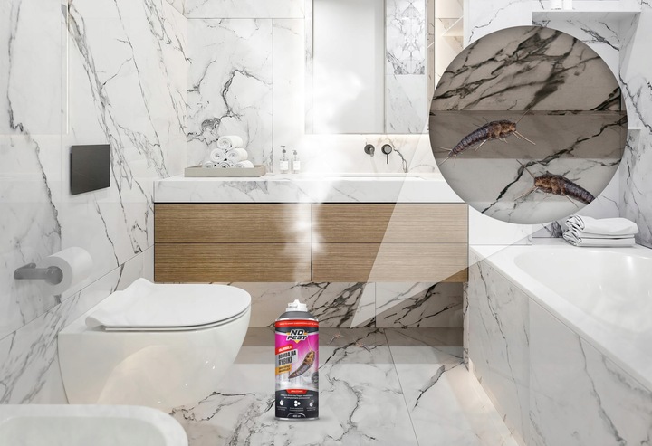 PREPARAT BOMBA FOGGER ŚRODEK NA RYBIKI CUKROWE SREBRZYKI NO PEST 400ML