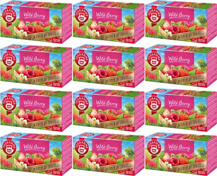 (x12) TEEKANNE 20tb Wild Berry
