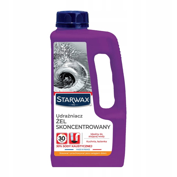 UDRAŻNIACZ ŚRODEK DO UDRAŻNIANIA RUR W ŻELU 1L STARWAX 43181