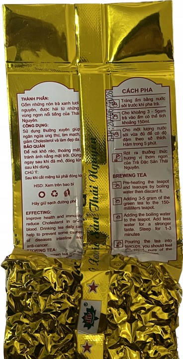 Zielona herbata wietnamska 500 g Thai Nguyen